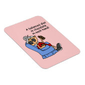 Magnet Flexible Régime équilibré de chocolat (Côté Droit)