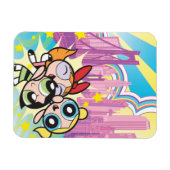 Magnet Flexible Règle Powerpuff Girls (Horizontal)