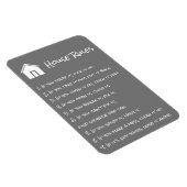 Magnet Flexible Règles de Grey et de la Maison Blanche (Côté Droit)