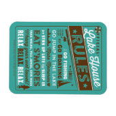 Magnet Flexible Règles de Lake House (Horizontal)