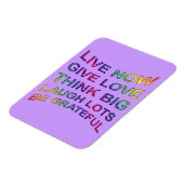 Magnet Flexible Règles De Vie (Côté Gauche)