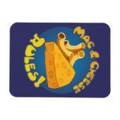 Magnet Flexible Règles Mac et fromage (Horizontal)