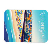 Magnet Flexible Rehoboth Beach États-Unis (Horizontal)