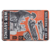 Magnet Flexible Réimpression de l'affiche britannique de guerre (Horizontal)