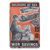 Magnet Flexible Réimpression de l'affiche britannique de guerre (Vertical)