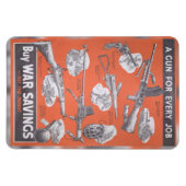 Magnet Flexible Réimpression de l'affiche britannique de guerre (Horizontal)