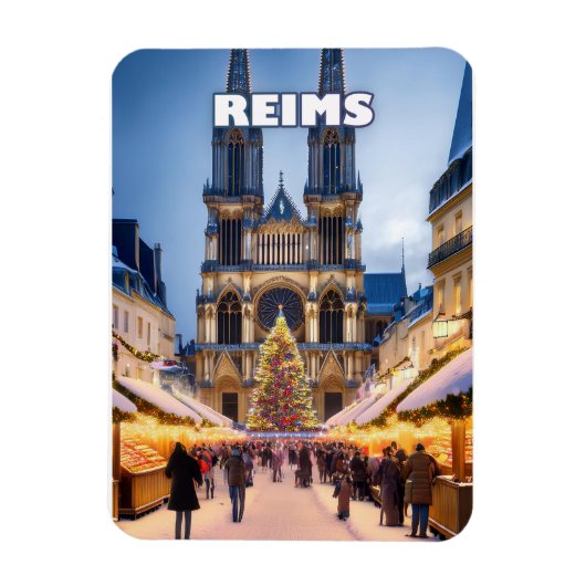 Magnet Flexible Reims Christmas Elegance (Vertical)
