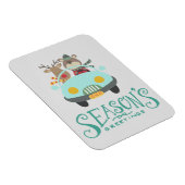 Magnet Flexible Reindee moderne & Vacances ours (Côté Droit)