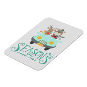 Magnet Flexible Reindee moderne & Vacances ours (Côté Gauche)