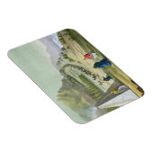 Magnet Flexible Reindeer d'élevage, Laponie, assiette 47 de 'Le Co (Côté Droit)