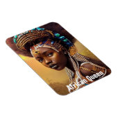 Magnet Flexible Reine africaine (Côté Droit)
