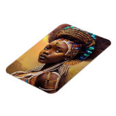 Magnet Flexible Reine africaine (Côté Gauche)