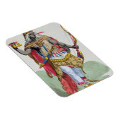 Magnet Flexible Reine Anna Nzinga (1583-1663), de Receuil des E (Côté Droit)