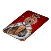 Magnet Flexible Reine Dachshund (Côté Gauche)