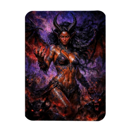 Magnet Flexible Reine de l'enfer Lilith (Vertical)