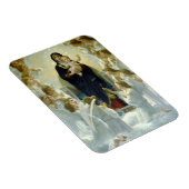 Magnet Flexible Reine des Anges (par Bouguereau) (Côté Droit)