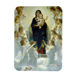 Magnet Flexible Reine des Anges (par Bouguereau)