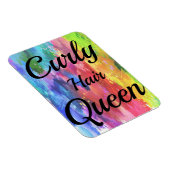 Magnet Flexible Reine des cheveux bouclés (Côté Droit)