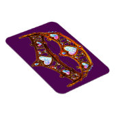 Magnet Flexible Reine des Coeurs Or chaud Couronne Tiara royal vio (Côté Droit)