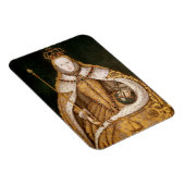 Magnet Flexible Reine Elizabeth I à Coronation Robes (Côté Droit)