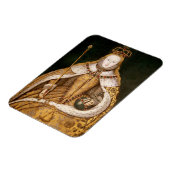 Magnet Flexible Reine Elizabeth I à Coronation Robes (Côté Gauche)