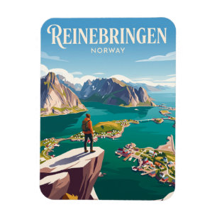 Magnet Flexible Reinebringen Norvège