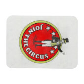 Magnet Flexible Rejoignez le Cirque (Horizontal)