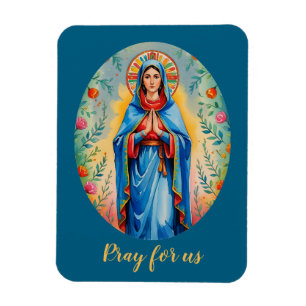 Magnet Flexible Religieux Catholique Marie
