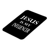 Magnet Flexible Religion - Jésus est mon influenceur (Côté Gauche)