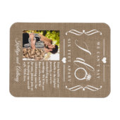 Magnet Flexible Remise du Mariage de Six Pieds Horaire Changement  (Horizontal)