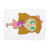 Magnet Flexible remonter chibi (Horizontal)