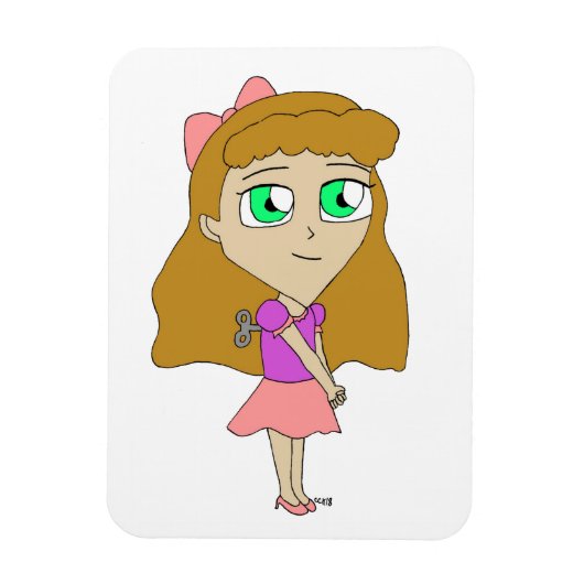 Magnet Flexible remonter chibi (Vertical)