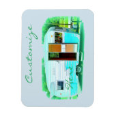 Magnet Flexible remorque de voyage classique Thunder_Cove (Vertical)