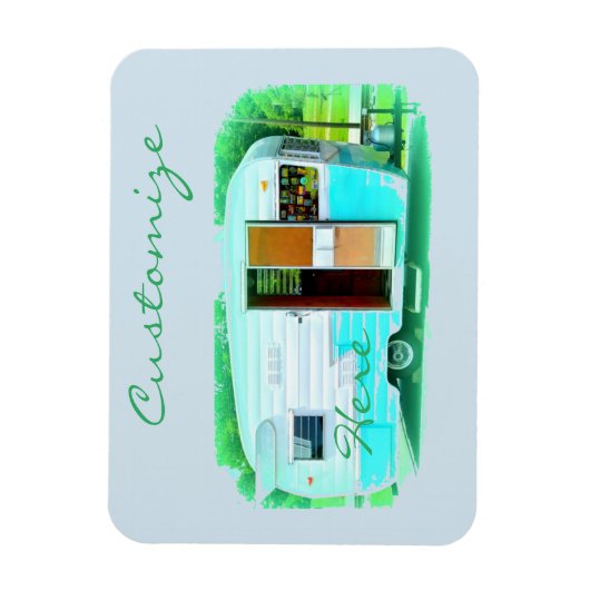 Magnet Flexible remorque de voyage classique Thunder_Cove (Vertical)