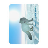 Magnet Flexible Renard arctique (Vertical)