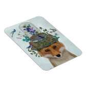 Magnet Flexible Renard avec papillon Bell Jar (Côté Droit)