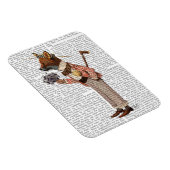 Magnet Flexible Renard dans le bateau (Côté Droit)