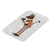 Magnet Flexible Renard dans le bateau (Côté Gauche)