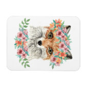 Magnet Flexible Renard floral (Horizontal)