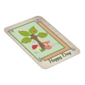 Magnet Flexible renard sous l'arbre (Côté Droit)