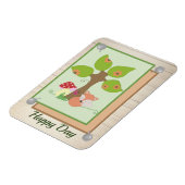 Magnet Flexible renard sous l'arbre (Côté Gauche)