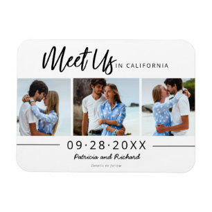 Magnet Flexible Rencontrez-Nous Dans Mariage Sauvegarder La Date 3