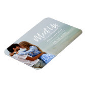 Magnet Flexible Rencontrez-Nous Lors D'un Mariage De Destination E (Côté Gauche)