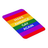 Magnet Flexible Rendre l'Amérique homosexuelle (Côté Droit)