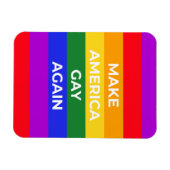 Magnet Flexible Rendre l'Amérique homosexuelle (Horizontal)