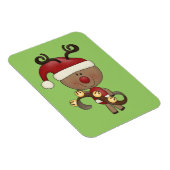 Magnet Flexible Renne de Rudy avec Bells (Côté Droit)