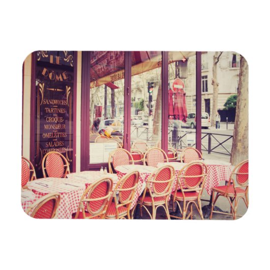 Magnet Flexible Repas À Paris Al Fresco (Horizontal)