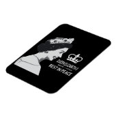 Magnet Flexible Repose En Paix Elizabeth (Côté Gauche)