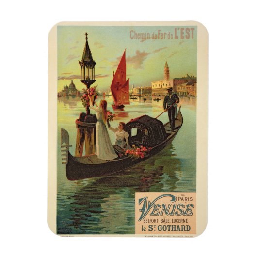 Magnet Flexible Reproduction d'une affiche publicitaire de l'Est R (Vertical)