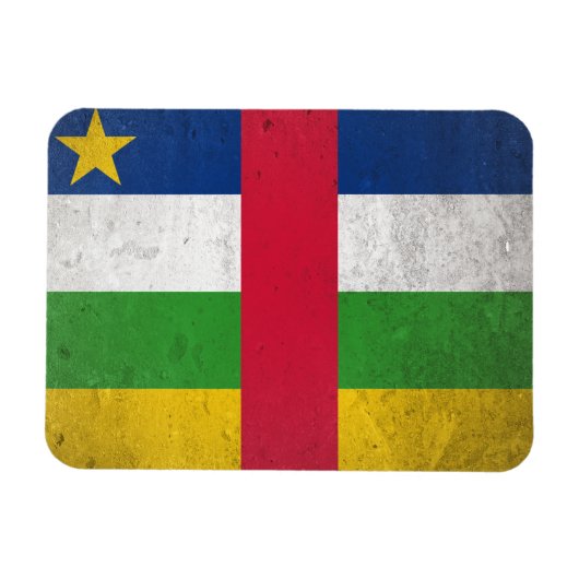 Magnet Flexible République centrafricaine (Horizontal)